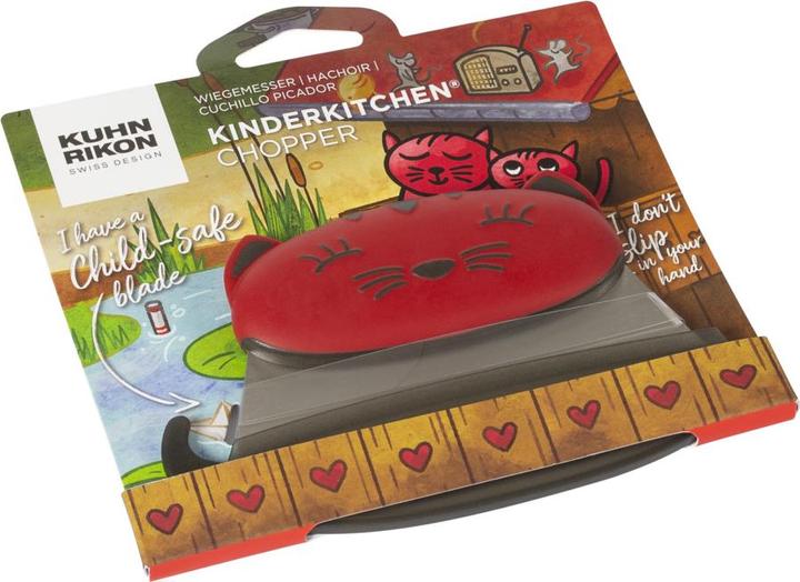 Actual product image Kuhn Rikon Children's Kitchen Cradle Knife Cat