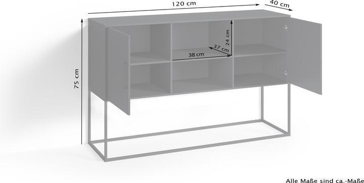 Produktbild Homexperts Rich (120 x 40 x 75 cm)