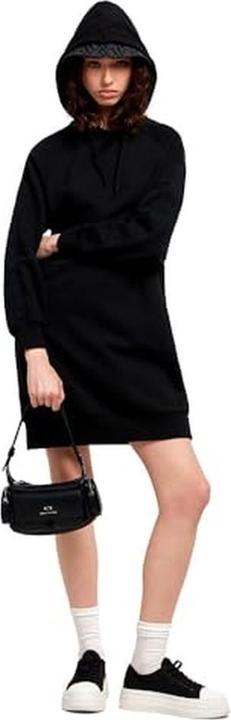 Actual product image Armani Exchange Arte Sella Monogram Tape Detail Dress (M)