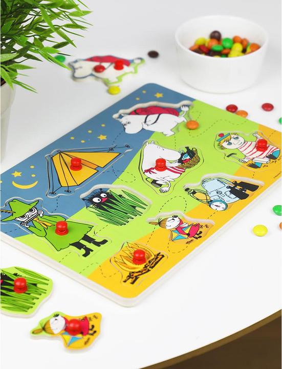 Immagine prodotto Moomin - Peg Puzzle Camping (35507003) (9 pezzi)