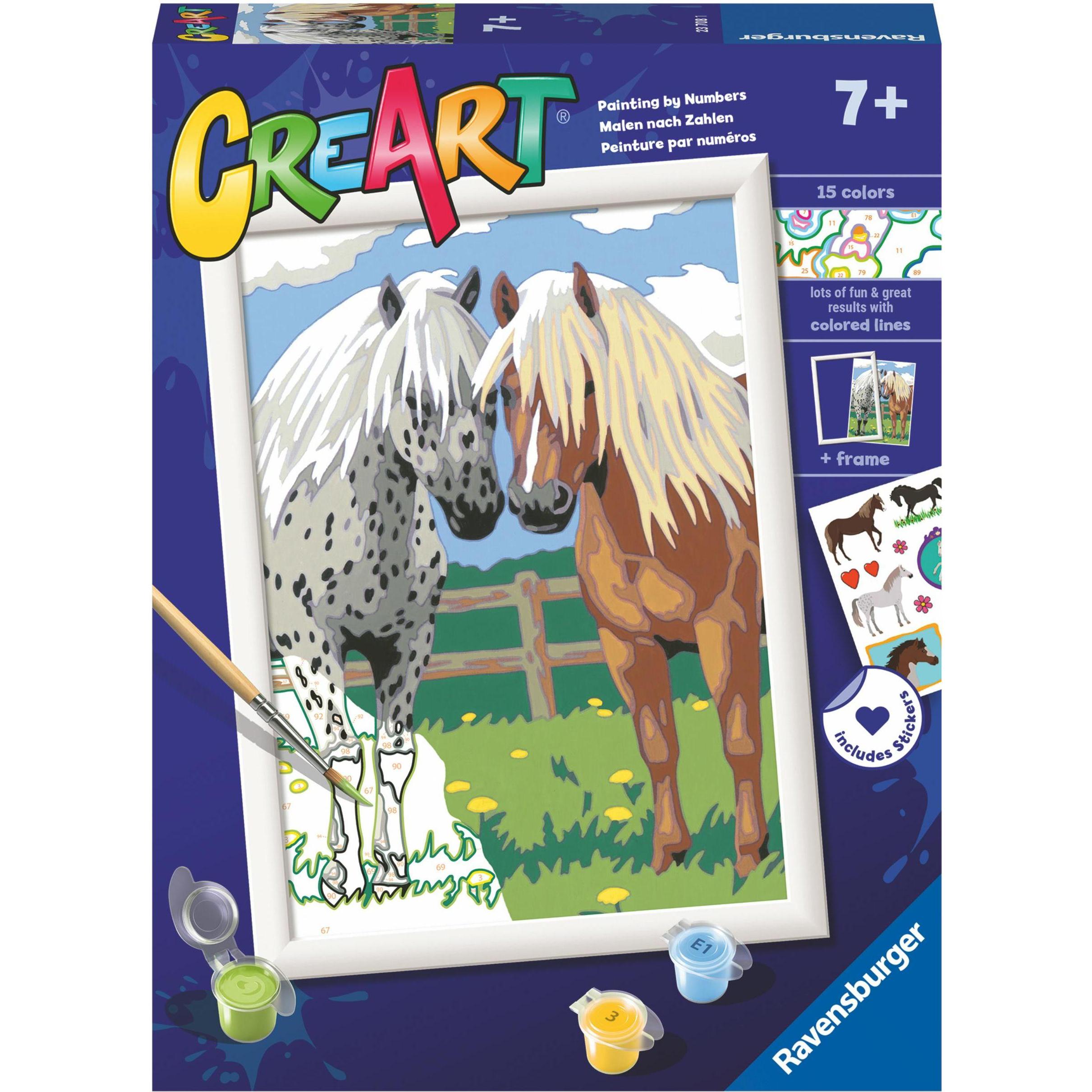 Ravensburger CreArt Series D Classic - Pair of horses
