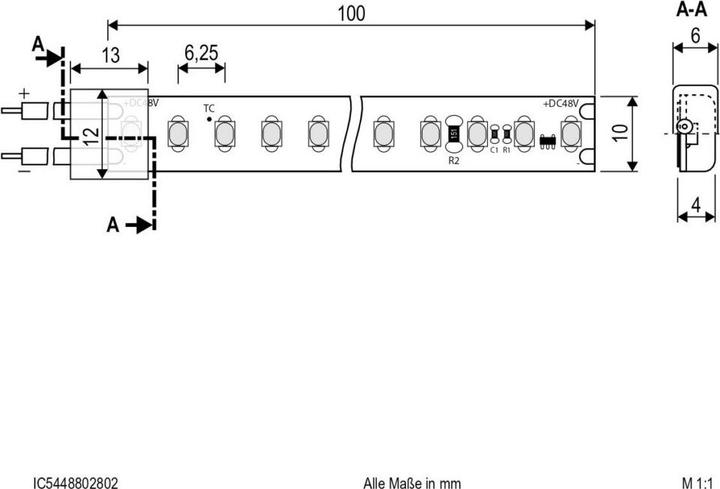 Actual product image EVN-Lichttechnik EVN LED strip light (White, 500 cm, Indoor)