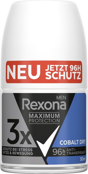 Actual product image Rexona Maximum Protection Cobalt Dry (Roll-on, 50 ml)