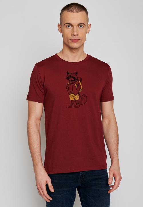 Immagine prodotto Greenbomb T-Shirt Animal Raccoon Hike (M)