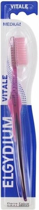 Actual product image Elgydium Vitale Medium Toothbrush with Long Rounded Head (Medium)