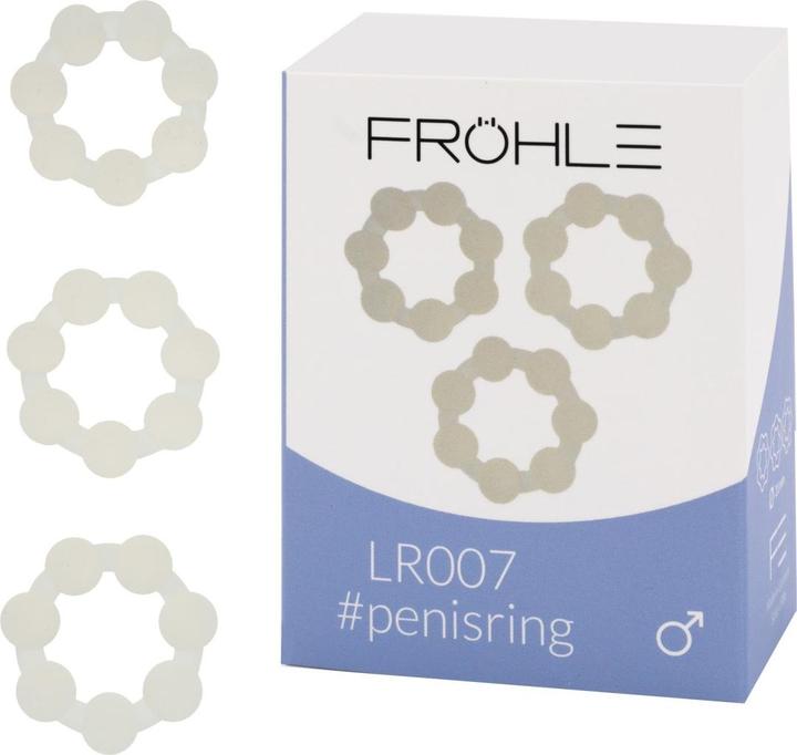 Produktbild Fröhle Liebesringe mit Kugeln 3er Gr. L (1.30 cm)