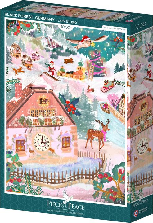 Immagine prodotto Pieces & Peace Puzzle 1000 pieces Black Forest, Germany (1000 pezzi)