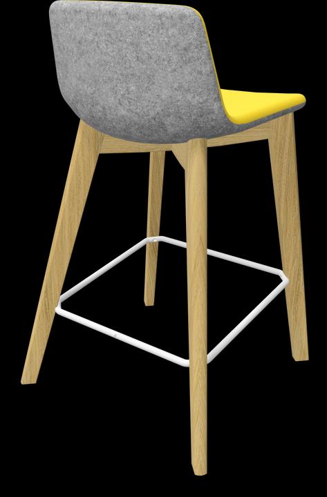 Actual product image Narbutas Twist & Sit Bar Stool