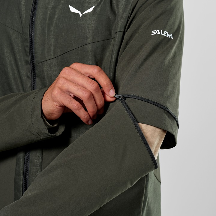 Immagine prodotto Salewa Giacca Puez Hemp Durastretch Hybrid 2 in 1 (50, L, W50/L30)