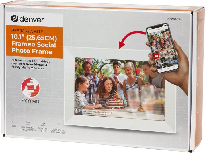 Actual product image Denver Frameo PFF-1063 (10.10", 1920 x 1080 pixels)