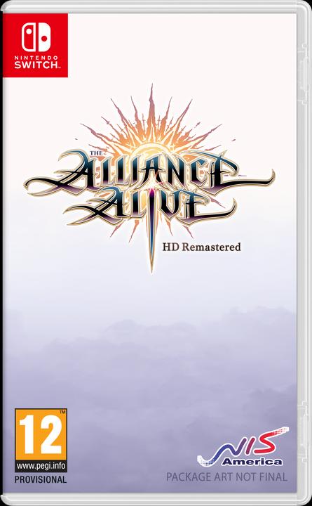 Image du produit NIS The Alliance Alive HD Remastered - Édition Éveil -EN- (Switch, Switch Lite, Switch OLED, EN)