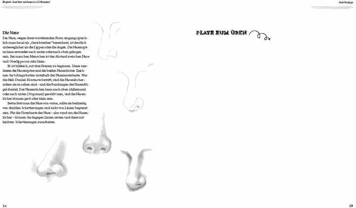 Produktbild Einfach Gesichter zeichnen in 15 Minuten! Step-by-step-Anleitungen für Anfänger (Deutsch, Mia Kessler, Susie Hodge, 2025)