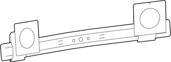 Ergotron Accessory Lx Pro Dual Display Bow End white (Table, 27.01")