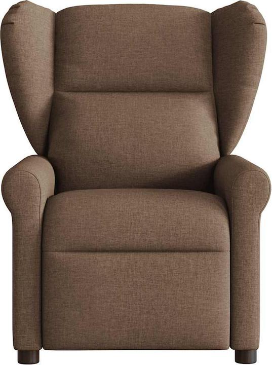 Produktbild vidaXL Massagesessel Elektrisch Braun Stoff