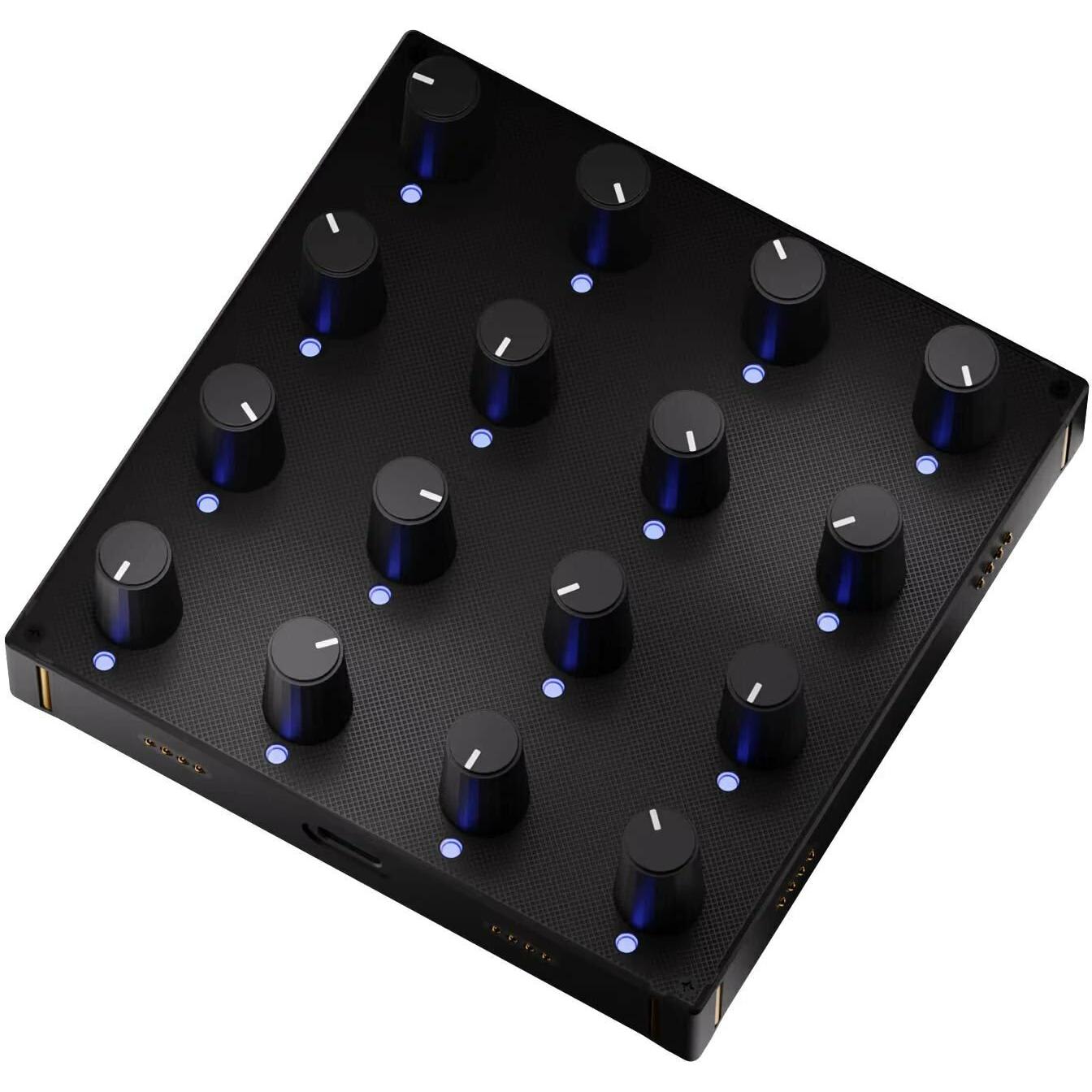 Intech Studio Grid Series 3 - PO16 Linear (Controllo), Controller MIDI, Nero