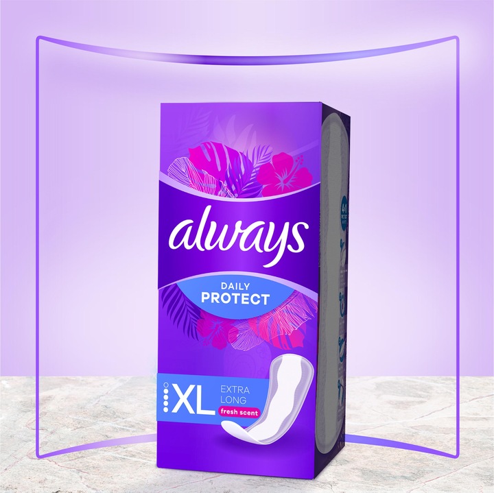 Productafbeelding Always Daily Protect Extra Lang (40 x, Inlegkruisjes)