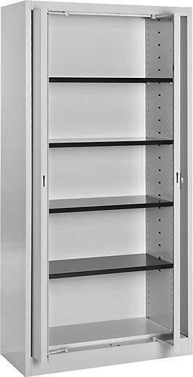 Produktbild Mauser Stahlschrank mit Einschwenktüren (95 x 42 x 195 cm)
