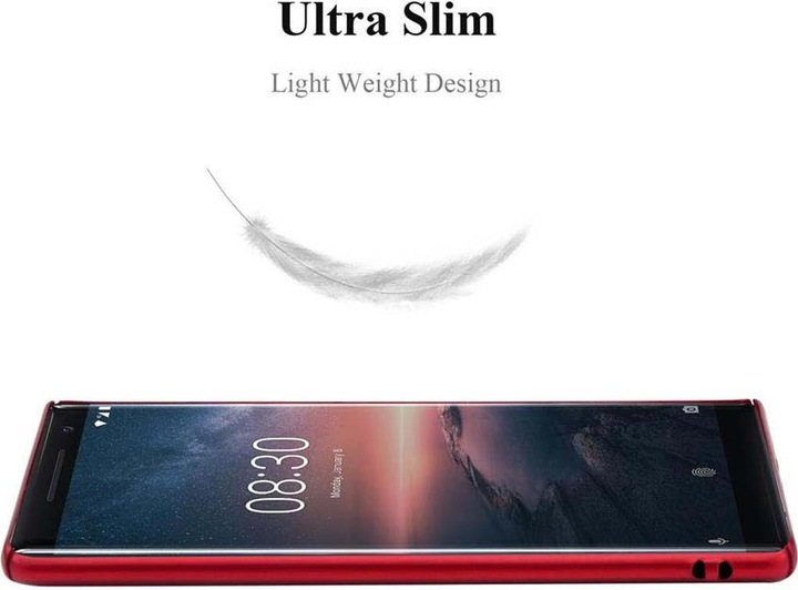 Produktbild Cadorabo Hard Cover Matt Metall Cover (Nokia 8 Sirocco)