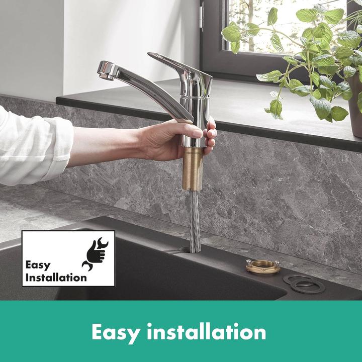 Actual product image hansgrohe MyCube kitchen tap