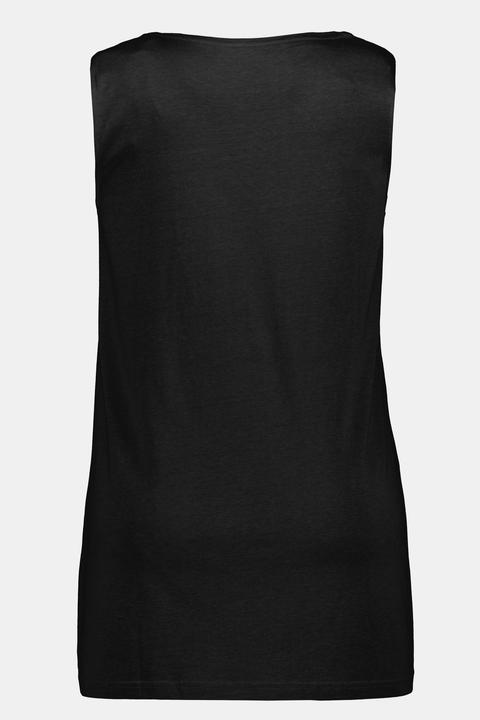 Actual product image Ulla Popken Essential Pleat Front Knit Tank (62)