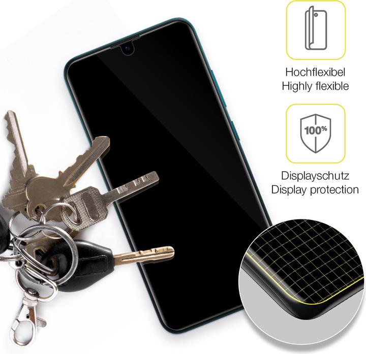 Produktbild Dipos Displayschutzfolie Full-Cover 3D (1 Stk., Oukitel C15 Pro)