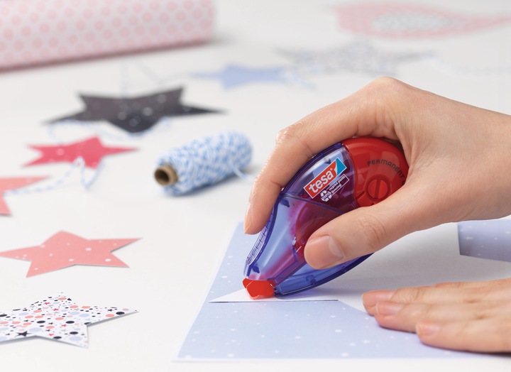 Produktbild tesa ecoLogo Refill-Kleberoller PERMANENT GLUE, 2er Pack