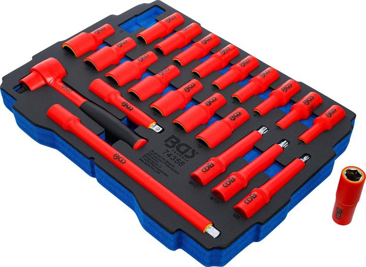 Produktbild BGS Schaumeinlage für Art. BOXSYS1 & 2: VDE Werkzeugsatz | 23-tlg.