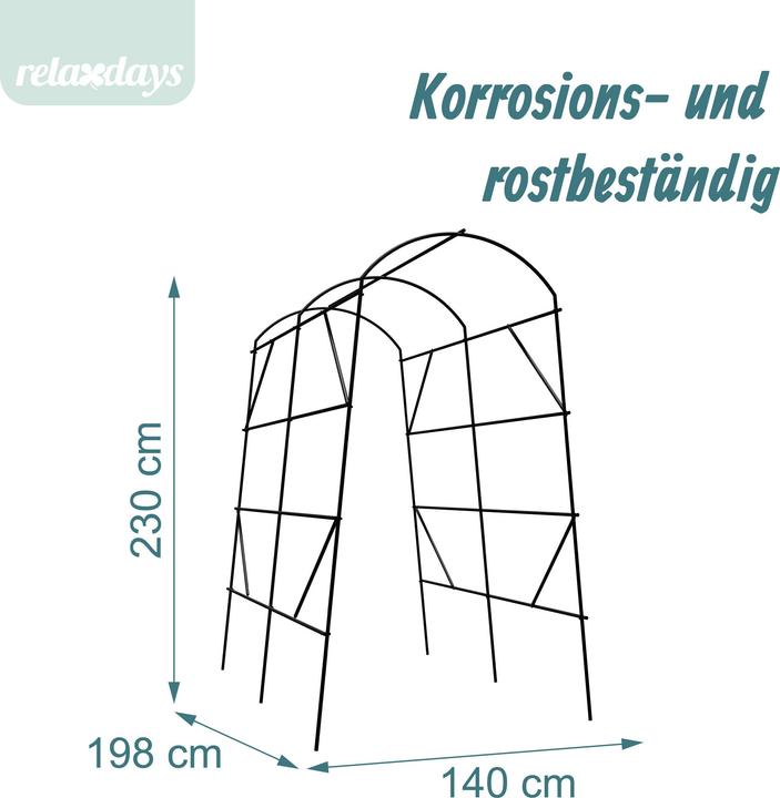 Produktbild Relaxdays Gurken-Rankhilfe (198 cm, 140 cm)