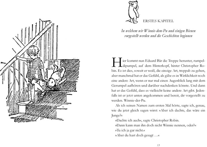 Produktbild Pu der Bär (Deutsch, Alan Alexander Milne, Harry Rowohlt, Ernest H. Shepard, 2009)