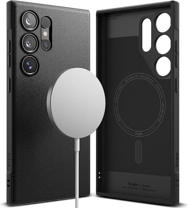 Actual product image Ringke - Onyx MagSafe - Samsung Galaxy S24 Ultra - Black (Samsung Galaxy S24 Ultra)