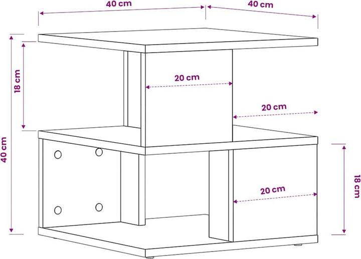 Image du produit vidaXL Couchtisch