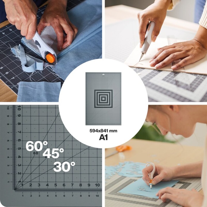 Actual product image Fiskars Cutting mat 60 cm x 91 cm 24 x 36 - A1 (60 x 91 cm)