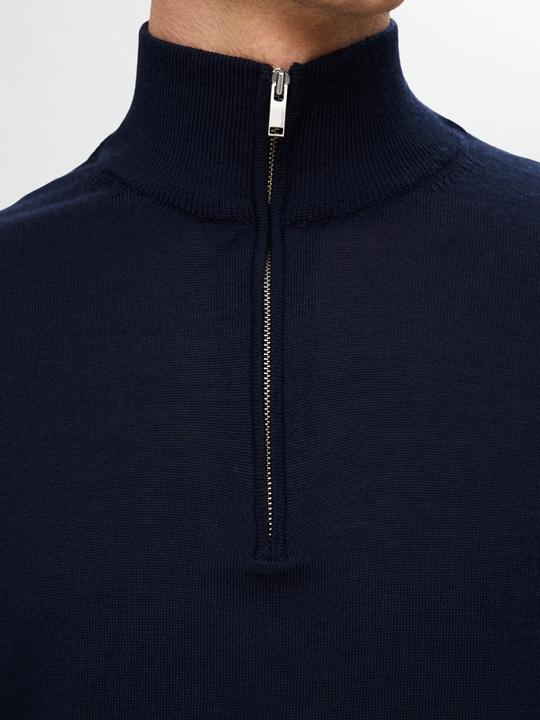 Produktbild Selected Homme Slhtray Ls Knit Merino Half Zip Noos (XL)