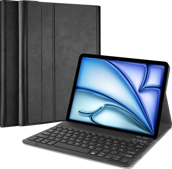 Produktbild Cazy Tastatur Hülle mit magnetisch Abnehmbarer Tastatur (DE, Apple iPad Air 11 2024)