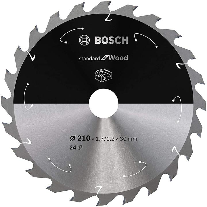 Produktbild Bosch Professional Zubehör PRO Wood cordless Kreissägeblatt, 210 x 1,7 x 30 mm