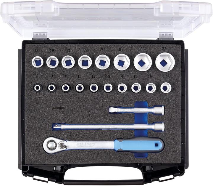 Image du produit Gedore 1101-19 Jeu de douilles 1/2" en i-BOXX 72 (1/2")