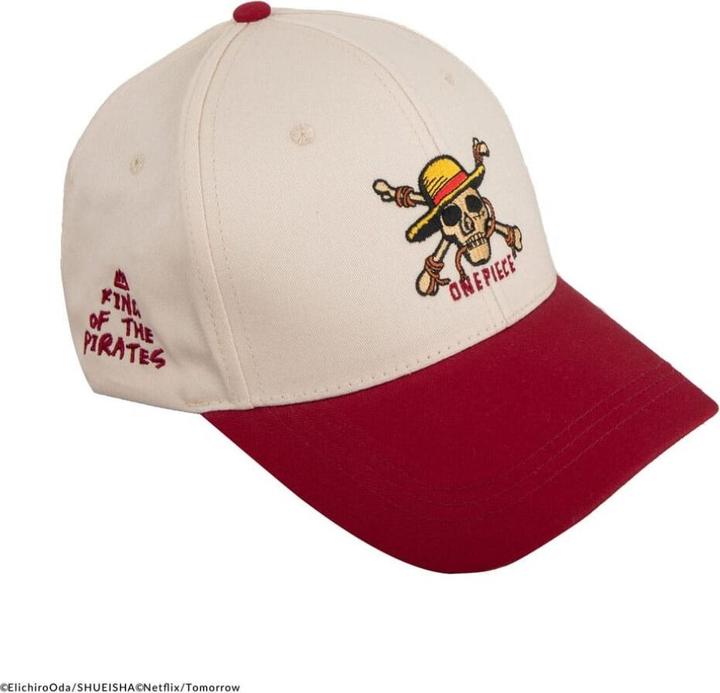 Actual product image Cinereplicas One Piece Baseball Cap Luffy