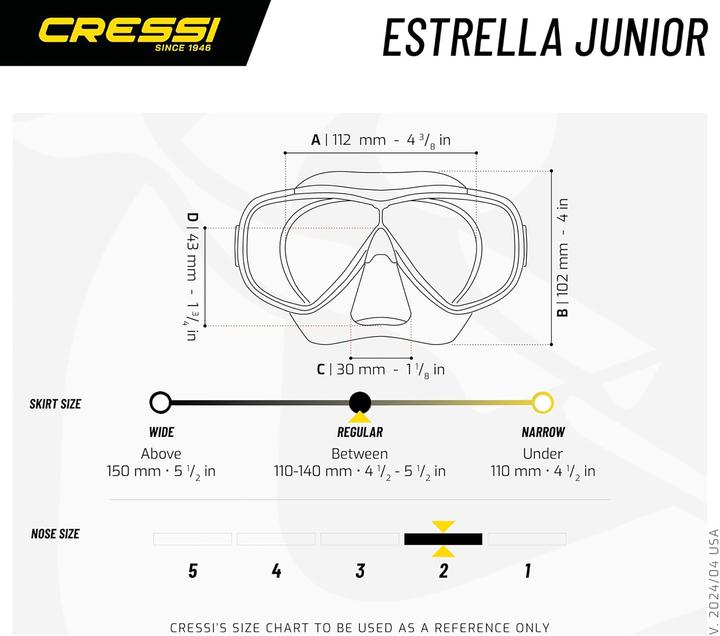 Produktbild Cressi Estrella + Top