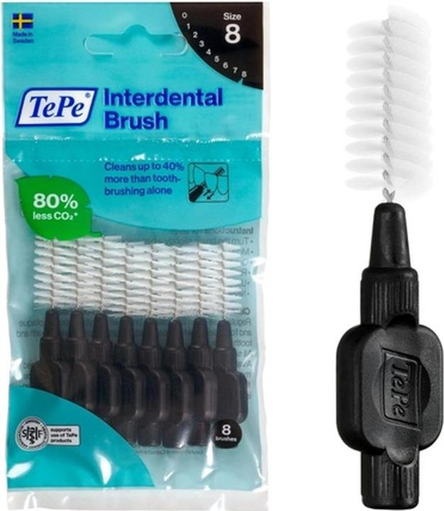 Actual product image TePe Interdentalbürsten Original ISO 8 (8x, 1.50 mm)