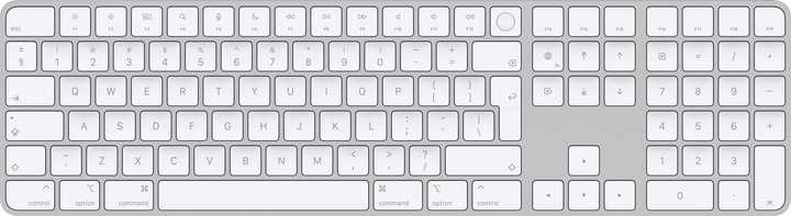 Apple Magic Keyboard with Touch ID and Numeric Keypad 2024 (DE, Wireless)
