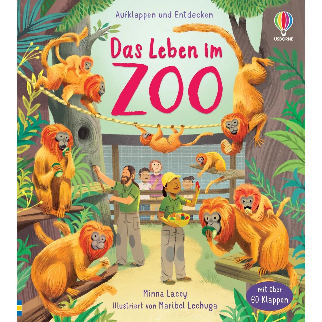 Aufklappen und Entdecken Das Leben im Zoo, Kinderbücher