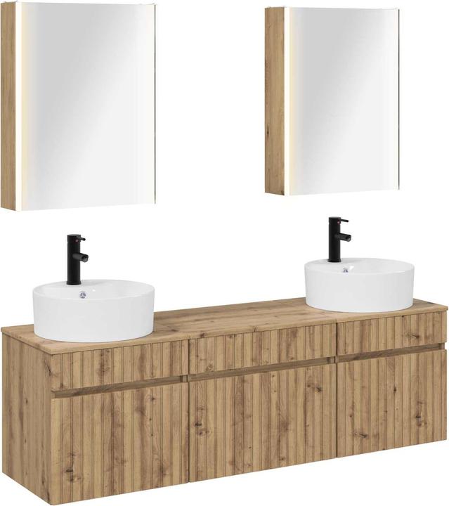Produktbild vidaXL Badezimmerschrank-Set