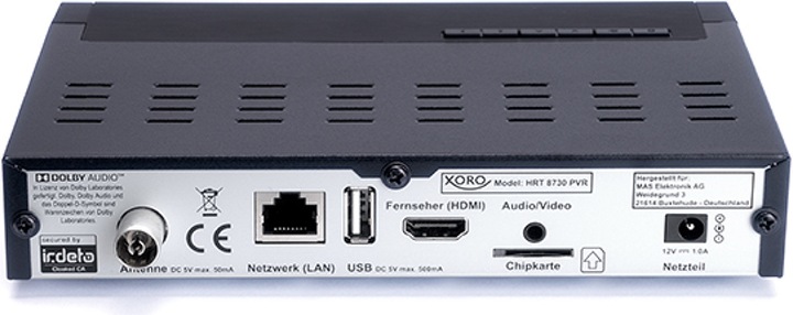 Produktbild Xoro HRT 8730 (DVB-T2, DVB-C)