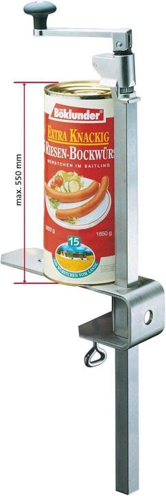 Actual product image Westmark Can opener "Sieger Clou 40", die-casting nickel-plated