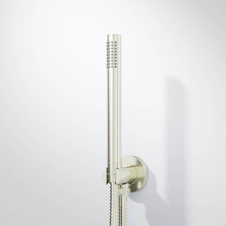 Actual product image Steinberg series 100 hand shower set, with integrated shower connection elbow, bar hand shower, 1001 (1 Beam types)