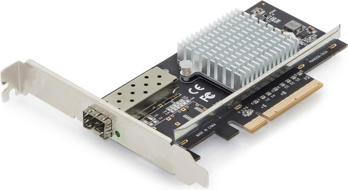 Produktbild Digitus SFP 1 Port 10G PC/Expresskarte Intel JL82599EN Chipsatz Optical und Copper Module (Mini PCI Express, PCI Express 3.0 x8)