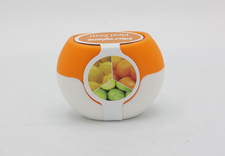 Actual product image Microplane Flexi Citrustool w/opsamling orange