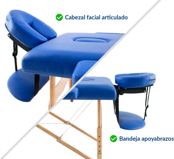Actual product image Quirumed Easy Folding Wooden Massage Chair