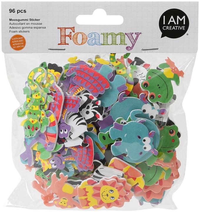 I Am Creative Animaux de la jungle en mousse