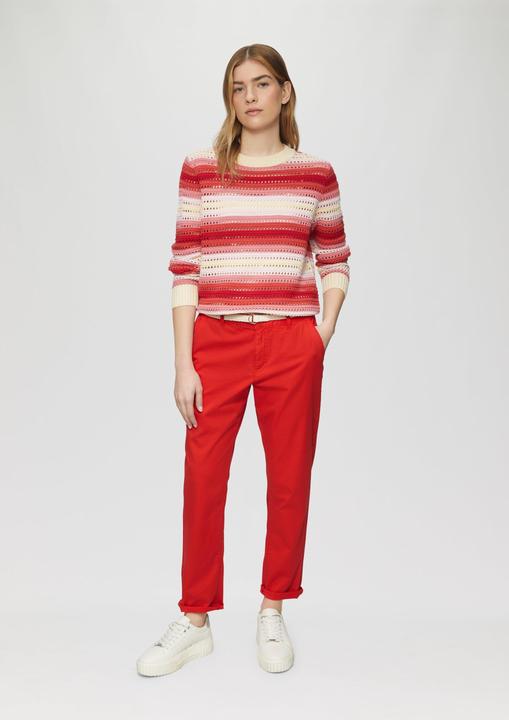 Produktbild S.Oliver Hose Chino mit geflochtenem Gürtel und Garment Dye (34)